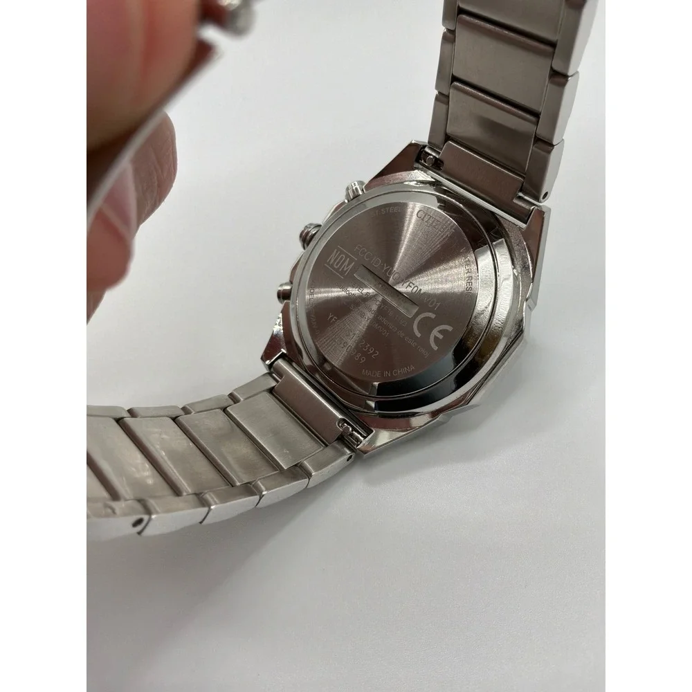 Citizen Connected CX0000-55L Mens 42mm Blue Dial Bluetooth Hybrid Smartwatch